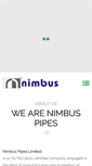 Mobile Screenshot of nimbuspipe.com